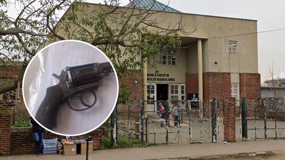 Terror en La Plata: un alumno armado con un revólver en su ropa