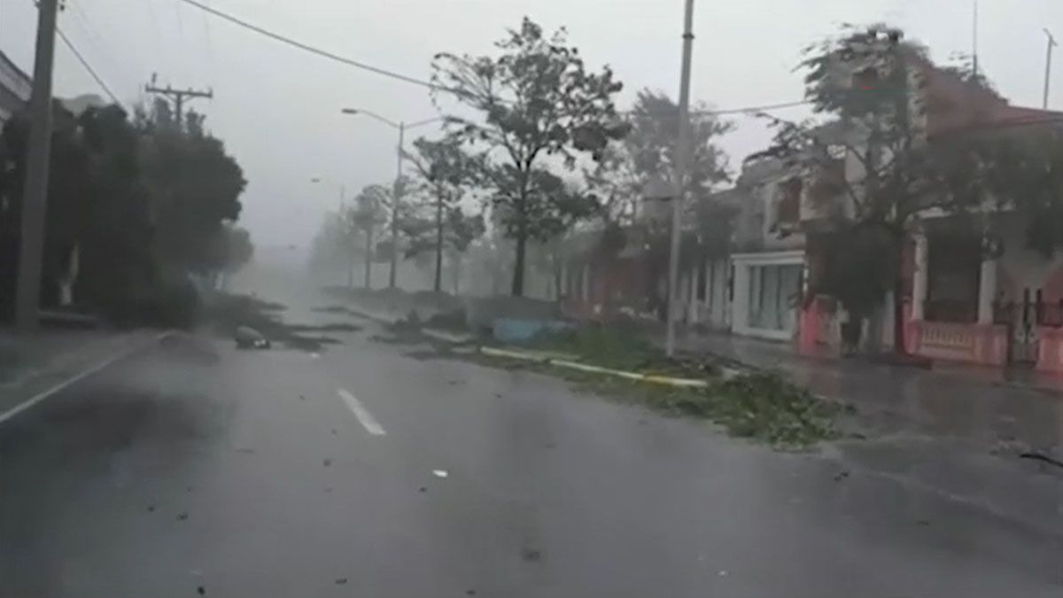 El huracán Ian