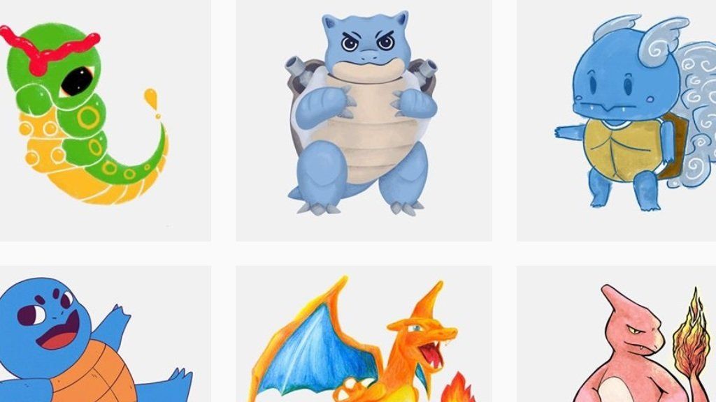 Cómo surgió el proyecto que busca armar un Pokédex con los dibujos de más de 150 ilustradores distintos