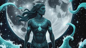 Astrología: los 5 signos más favorecidos con el ingreso de la Luna en Acuario. (Foto: IA Canva)