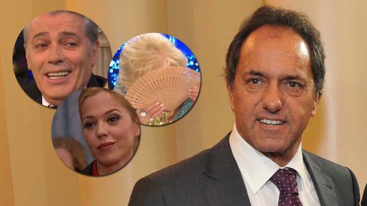 Daniel Scioli le respondió a Silvestre y apuntó su bronca contra Mirtha Legrand