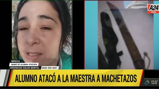 Los macabros detalles del ataque a machetazos de un alumno en una escuela de Escobar