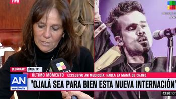 Las lágrimas de Marina, la madre de Chano: Ninguna mamá quiere ver a su hijo morir