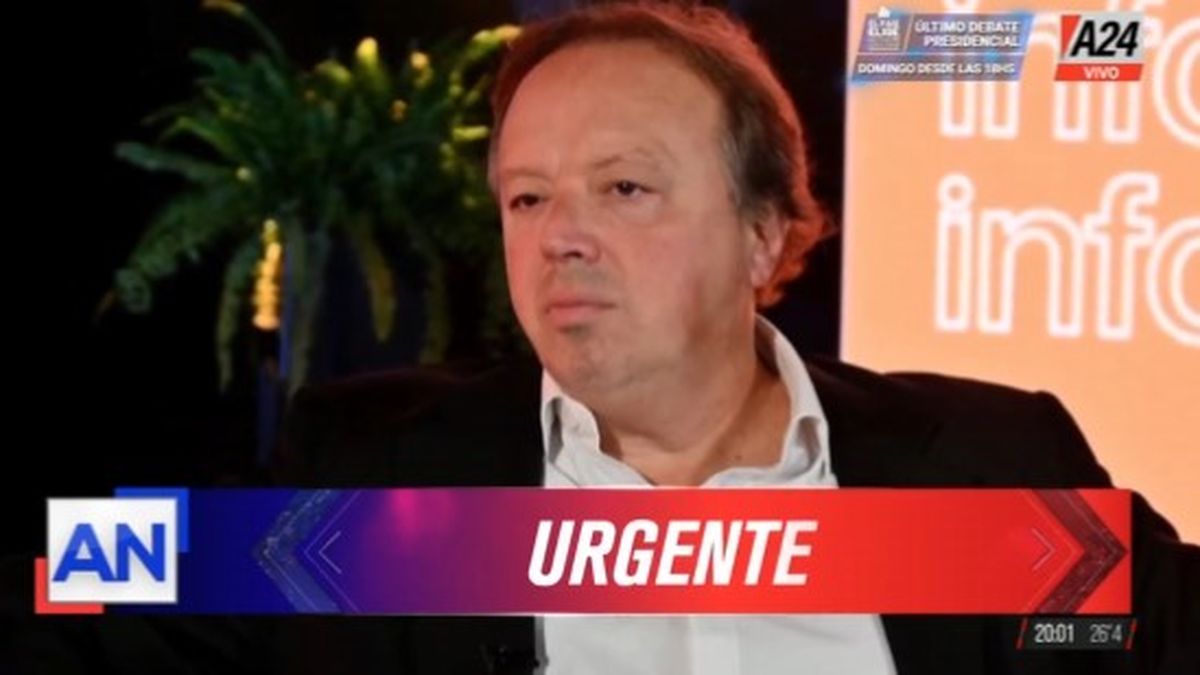 Imputaron a Juan Napoli por amenazas a su expareja. (Captura)