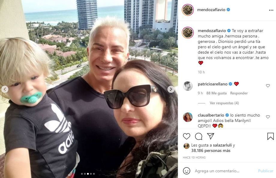 Flavio Mendoza le dedicó un emotivo posteo a su mejor amiga en Instagram.