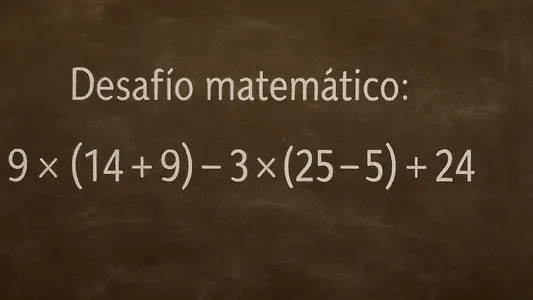 Desafío matemático: la cuenta parece fácil, pero muchos caen en un error frecuente