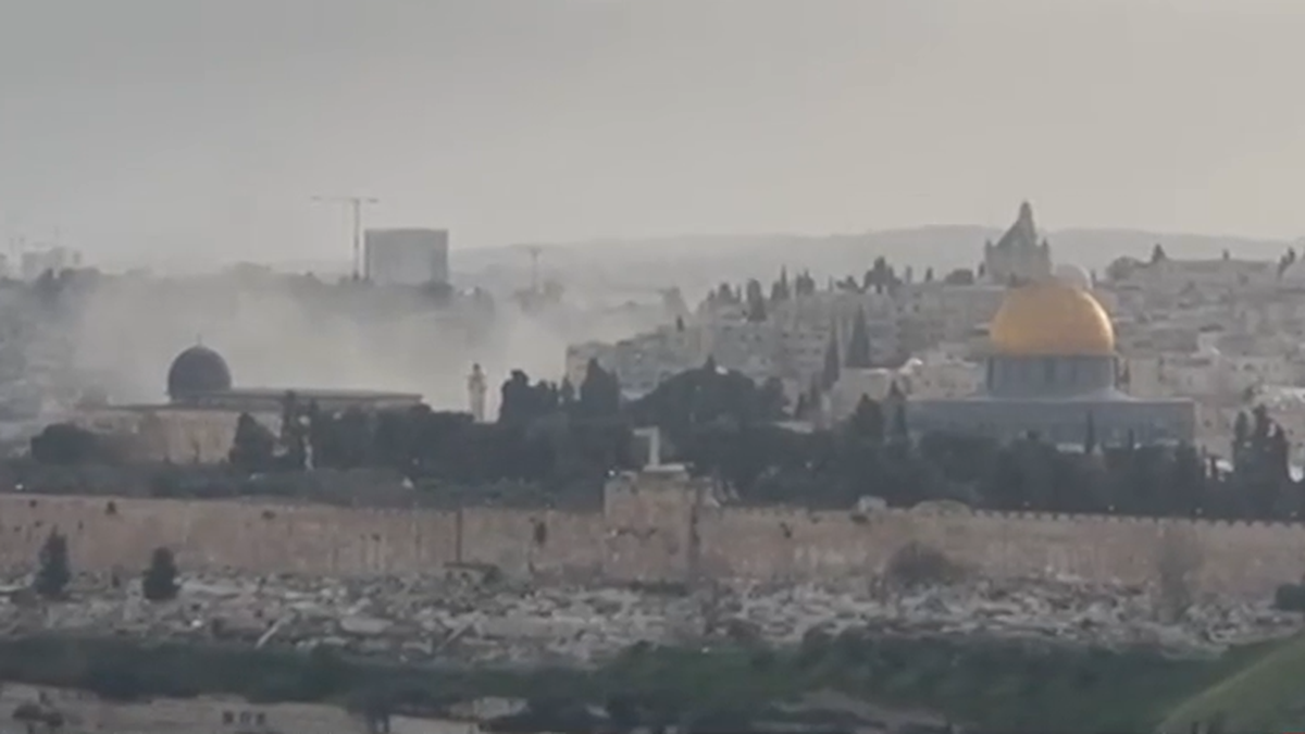 Un misil iraní impactó en la Ciudad Vieja de Jerusalén y encendió la alarma global.&nbsp;