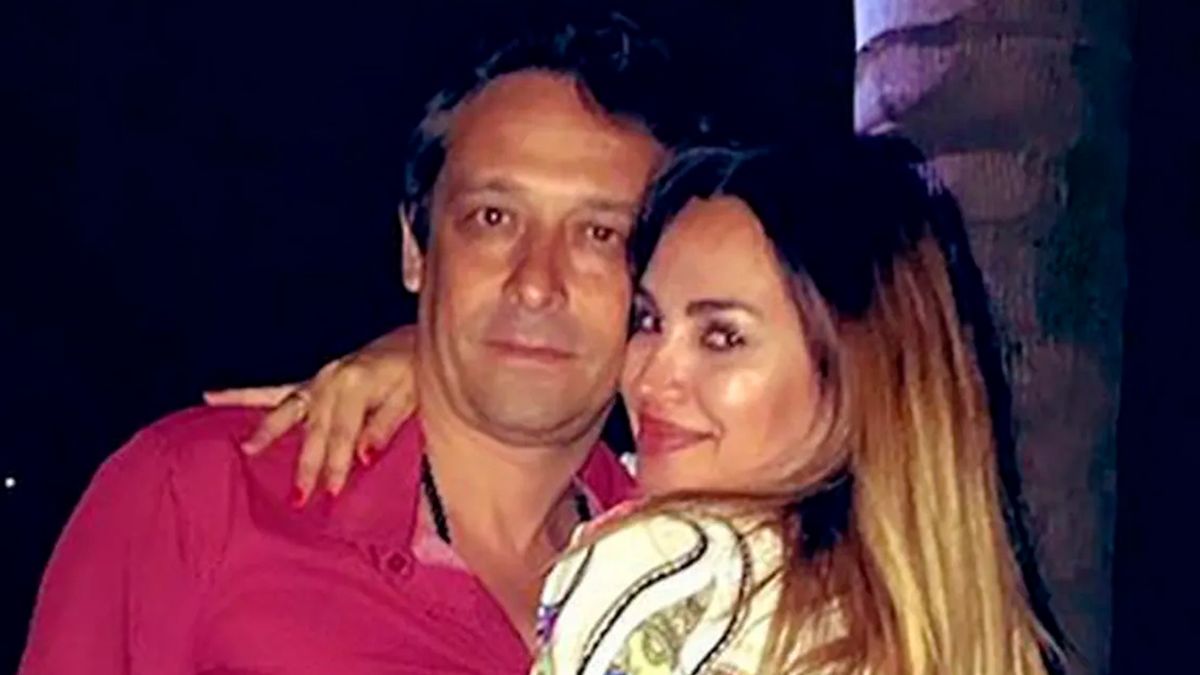 Belén Francese y su pareja, Fabián Lencinas.