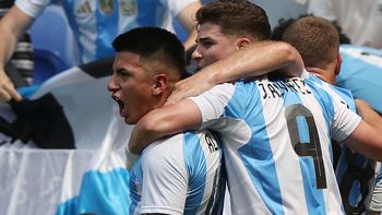 ¡la seleccion argentina sub 23 esta en cuartos! vencio a ucrania y suena con ganar una medalla ¡la seleccion argentina sub 23 esta en cuartos! vencio a ucrania y suena con ganar una medalla