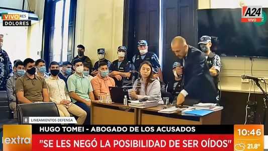 Caso Fernando Báez Sosa | Hugo Tomei, abogado de los acusados, pidió la suspensión del proceso
