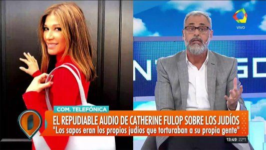 Catherine Fulop aclaró la desafortunada frase sobre el holocausto