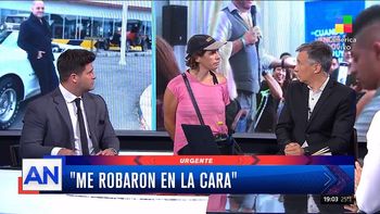 una mujer interrumpio en vivo la edicion de america noticias con un fuerte reclamo