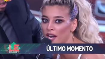 Sol Pérez abandonó la pista del Bailando y dejó plantado a Tinelli
