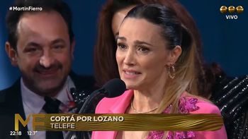 Martín Fierro 2022: las lágrimas de Vero Lozano al recordar su grave accidente