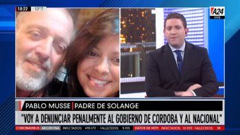 El padre de Solange denunciará penalmente al gobierno Nacional y al de Córdoba: Que caiga quien tenga que caer
