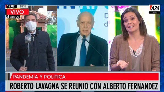 Alberto almorzó con Lavagna para analizar la deuda y el impuesto a las grandes fortunas