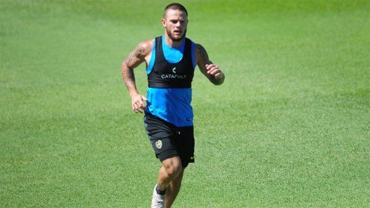 Alarma en Boca: Nández tiene un traumatismo en el pie y es duda para la final contra Rosario Central