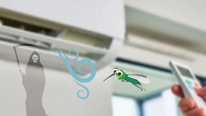 ALERTA invasión de mosquitos: ¿el AIRE ACONDICIONADO los MATA?