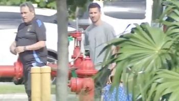 ¡llego el capitan! lionel messi se sumo a los entrenamientos de la seleccion argentina ¡llego el capitan! lionel messi se sumo a los entrenamientos de la seleccion argentina