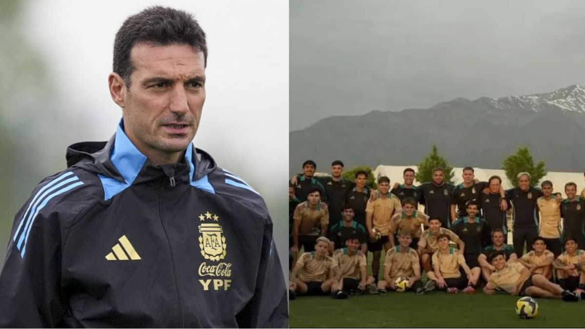 El emotivo mensaje de Scaloni para la Sub-20 luego de la final perdida ante Marruecos: Estamos muy...