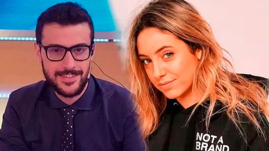 Las fotos de la pelea de Diego Leuco y Sofía Martínez en la calle que derivó en el llanto del periodista