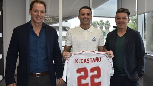River hizo oficial la llegada de Kevin Castaño, el segundo refuerzo más caro de su historia