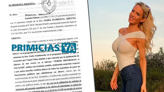 Luciana Salazar se autodenunció tras las acusaciones de Cinthia Fernández: enterate qué pidió