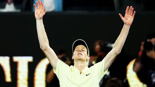 Sinner, imbatible: le ganó a Zverev y se coronó campeón del Abierto de Australia