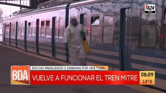 A partir de hoy volvieron a funcionar todos los ramales del Tren Mitre