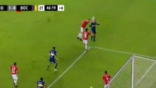 Independiente-Boca: el video de la gran polémica del partido, ¿era penal para los xeneizes?