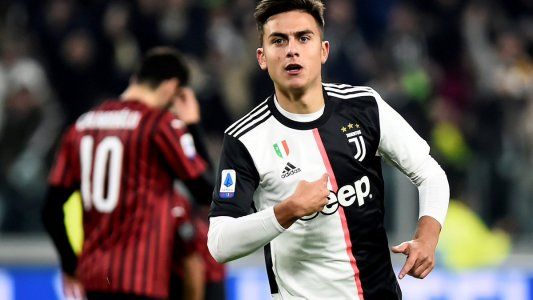 El salvador de Turín: Dybala entró por Cristiano y le dio el triunfo 1-0 a la Juventus contra el Milan