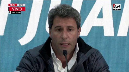 Uñac y su llamado al PJ: Estoy dispuesto a alcanzar un concepto de unidad nacional que sea mucho más amplio