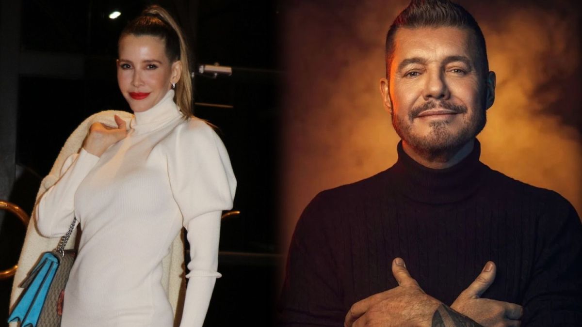 Guillermina Valdés y Marcelo Tinelli, ex pareja.&nbsp;