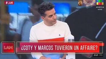 Ángel de Brito contó toda la verdad detrás del beso entre Marcos Ginocchio y Coti Romero