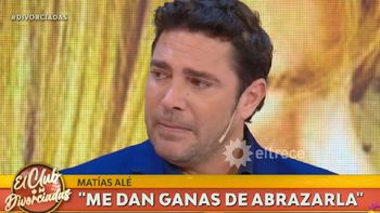 Matías Alé se quebró al hablar de su separación de Graciela Alfano: Soy sensible