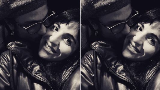 El romántico beso de Gianinna Maradona y Daniel Osvaldo