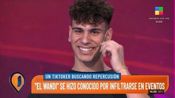 El Wandi y su reacción ante las acciones legales que le iniciará Telefe por infiltrarse en la casa de Gran Hermano 2022