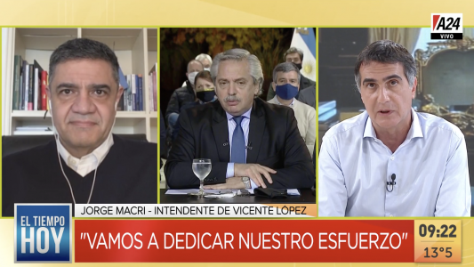 La confesión de Jorge Macri ante el anuncio de Alberto: Estuve a punto de levantarme e irme
