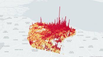 Mapa del delito: las zonas de la Ciudad con mayor cantidad de episodios en los últimos años