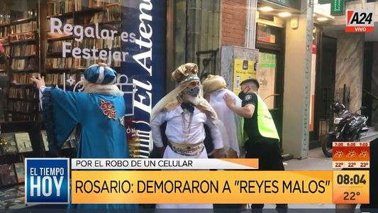 Rosario: cayeron los falsos Reyes Magos acusados de robar