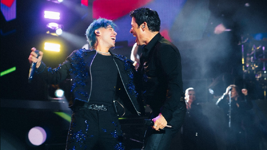 Luck Ra fue invitado especial en dos conciertos de Chayanne en la Argentina: las imágenes