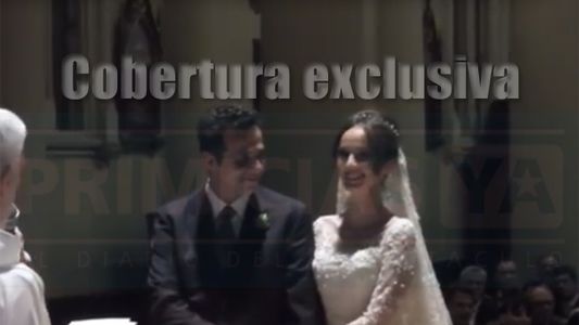 Cobertura exclusiva: El casamiento de Gabriela Bo
