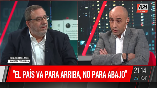 Carlos Maslatón, en La Cruel Verdad: El país es una maravilla comparado con 5 años atrás