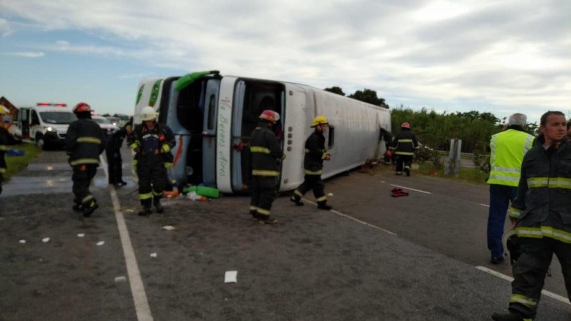 Tragedia en la Ruta 2: el fiscal pidió que el chofer quede detenido por el delito de homicidio culposo agravado
