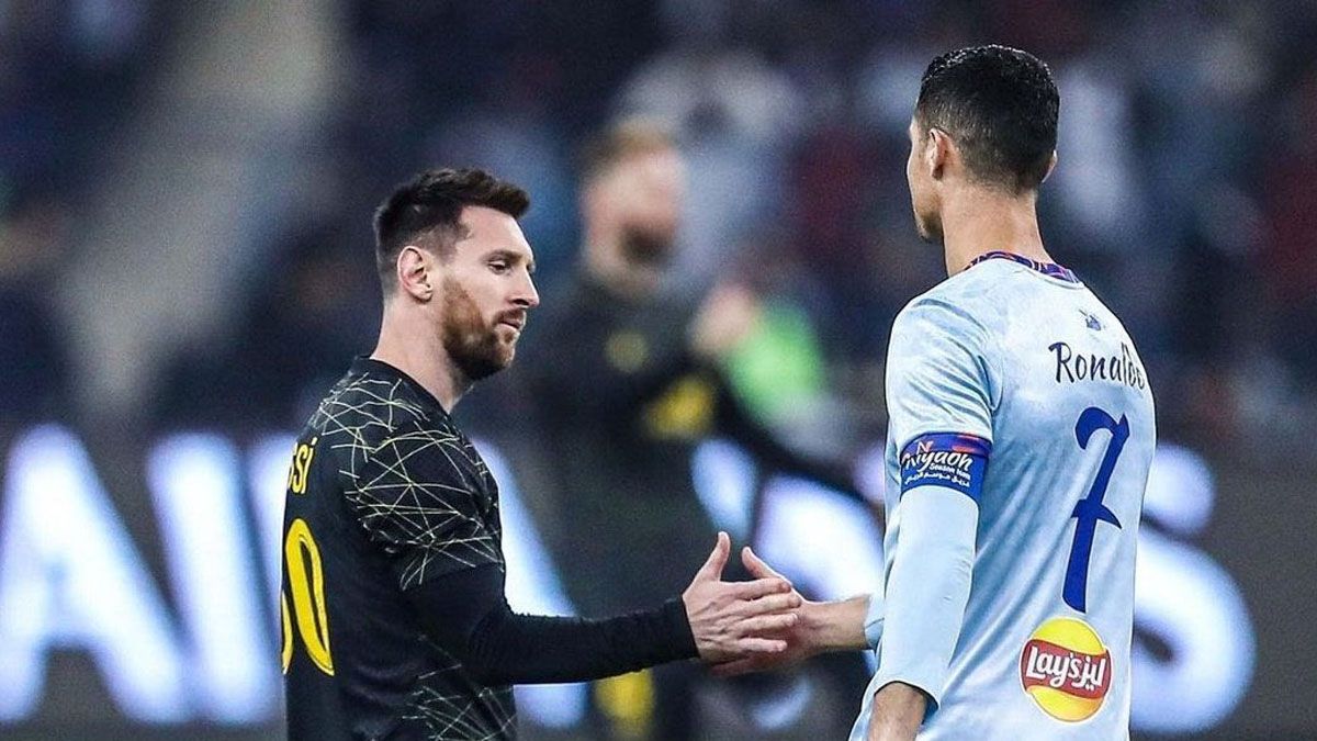 Lionel Messi y Cristiano Ronaldo se volvieron a enfrentar. 