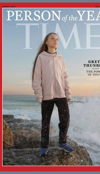 Greta Thunberg, elegida persona del año por la revista Time