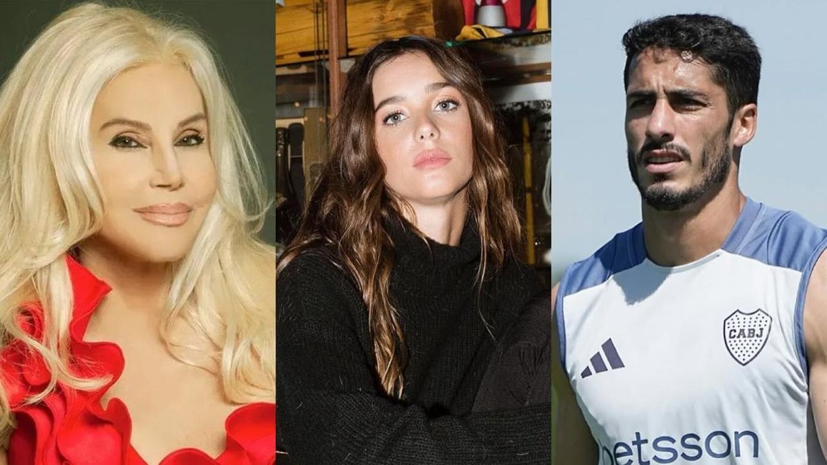 susana gimenez, lucia celasco y nicolas figal