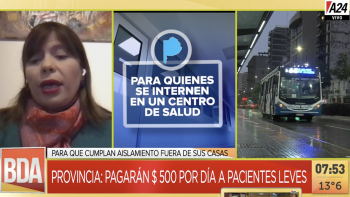 Con los $500 por día buscamos recomponer ese desarraigo que significa dejar a la familia y su casa