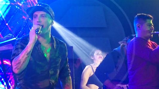 El video del show del Polaco con Silvina Luna acompañándolo muy animada