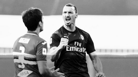 Zlatan, el enemigo del tiempo: con casi 39, doblete y asistencia en el 4-1 de Milan ante Sampdoria
